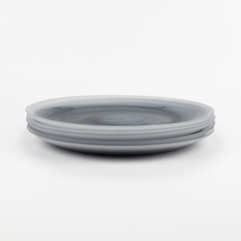 Plato Base de Vidrio Venecia Apilados