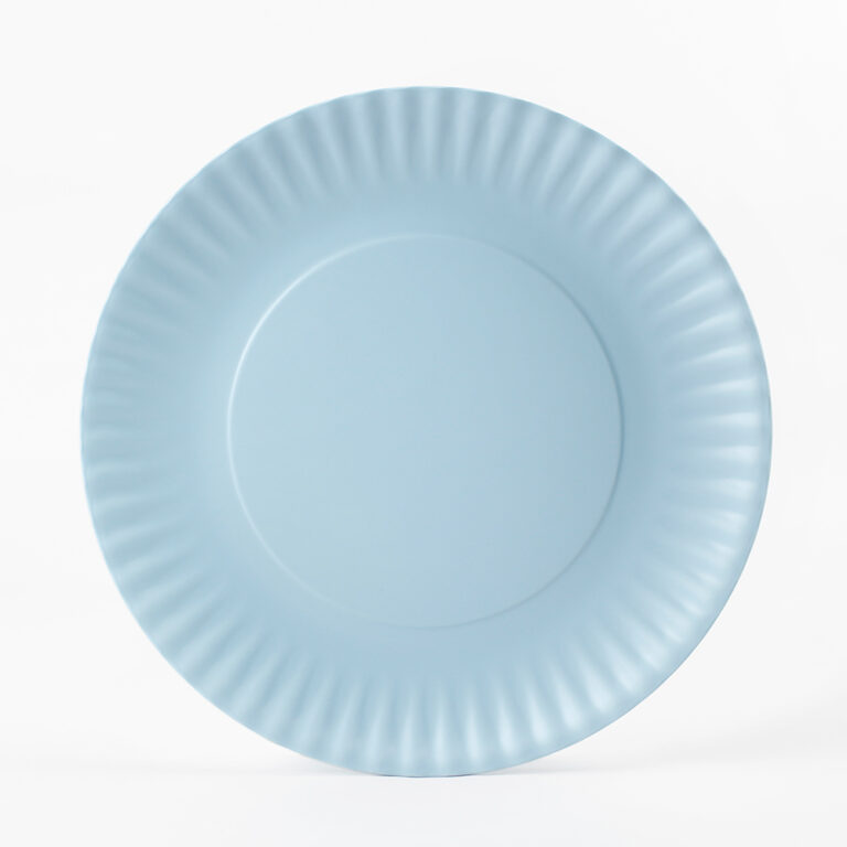 Plato Candy Azul Frente