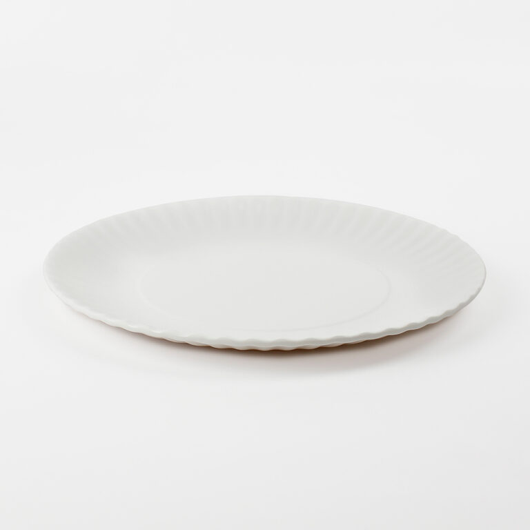 Plato Candy Blanco Acostado