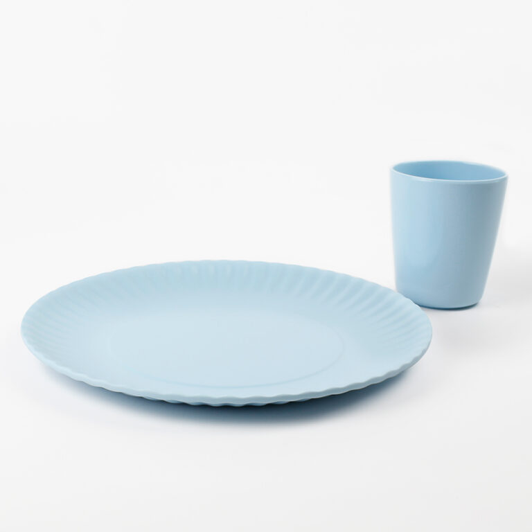 Vaso Candy Azul con Plato