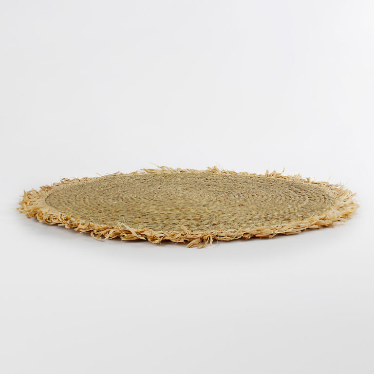 Plato Base de Fibra de Pasto Sol Pasto Acostado 1