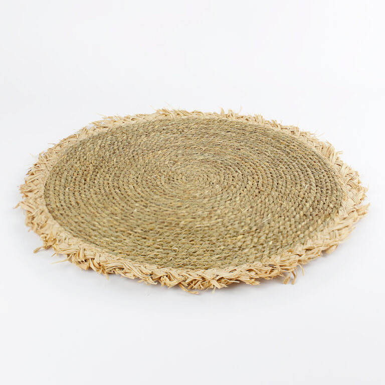 Plato Base de Fibra de Pasto Sol Pasto Acostado 2