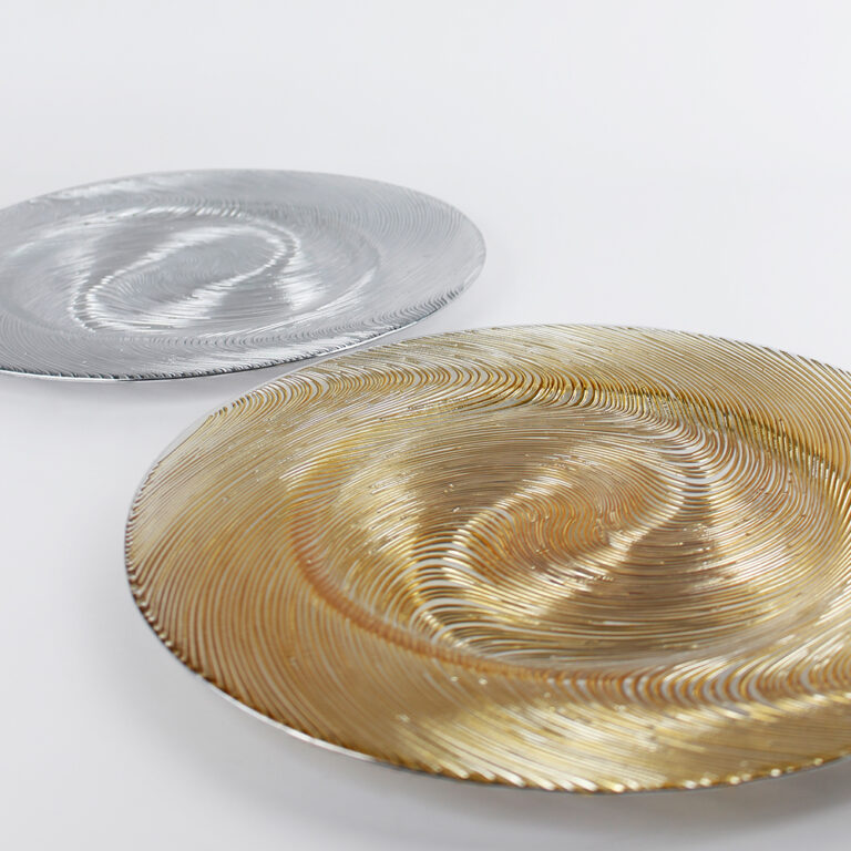 Plato Base de Vidrio Milán Juntos