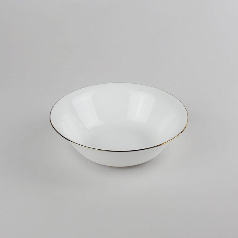 Vajilla de Vidrio Versalles Plato Hondo Acostado 1